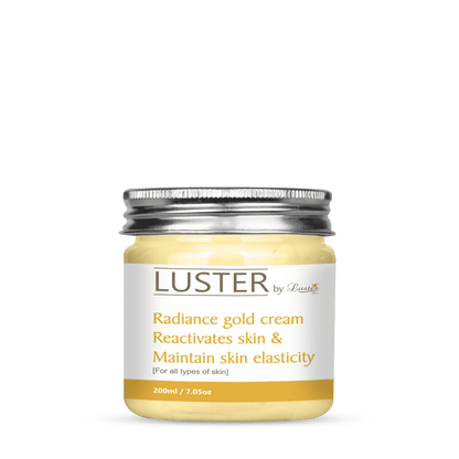 Luster Radiance Gold Massage Cream (Paraben & Sulfate Free)-200 ml - Luster Cosmetics