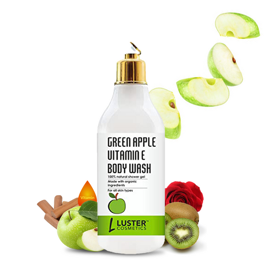 Luster Cosmetics Green Apple Vitamin-E Body Wash - 300ml