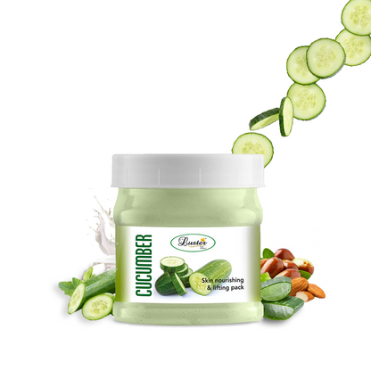 Luster Cucumber Skin Calming Face Pack - 500g