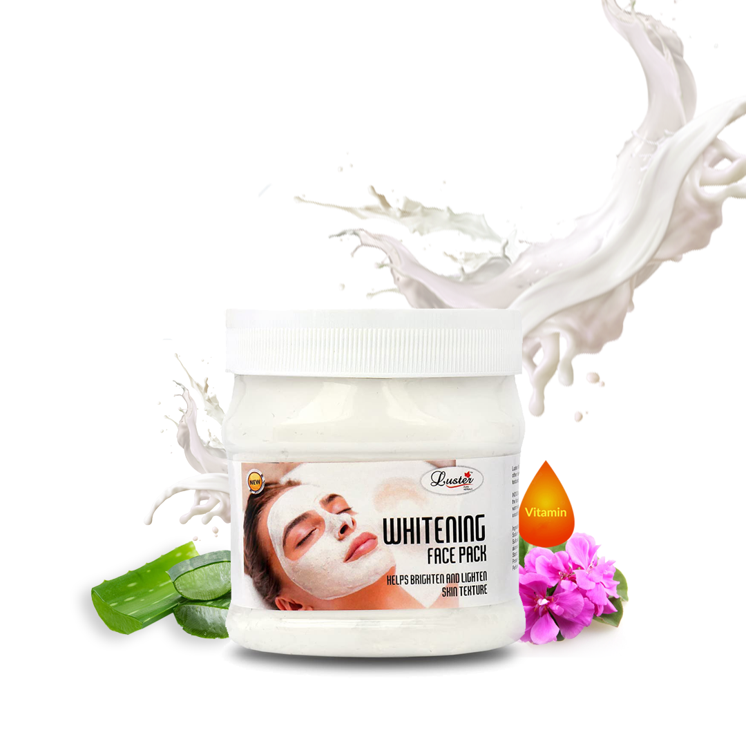Luster Whitening Face Pack For Glowing Skin - 500ml