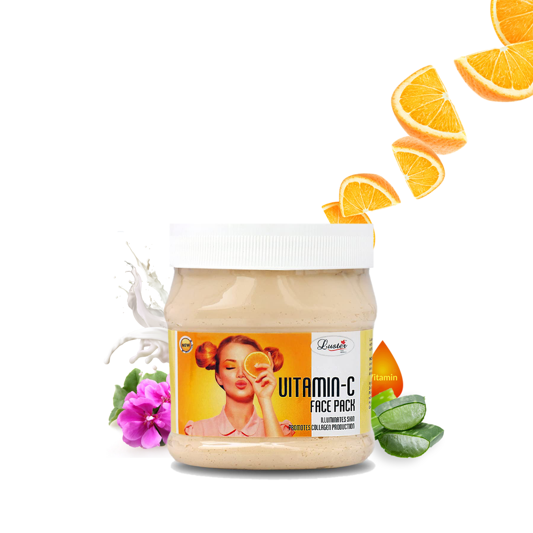 Luster Vitamin C Face Pack  For Glowing Skin - 500ml
