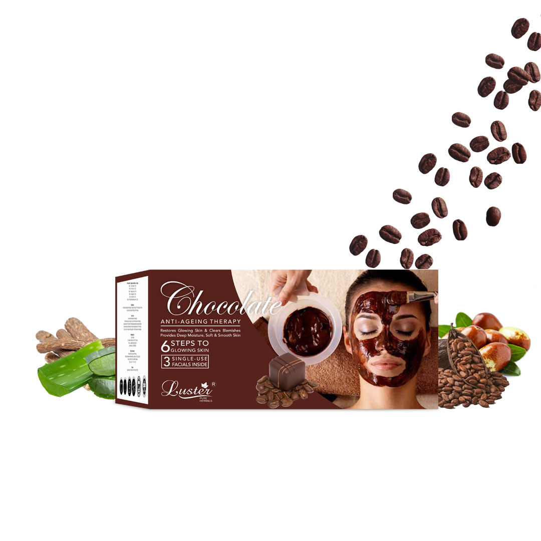 Luster Chocolate Anti-Ageing Therapy Facial Kit - 120ml