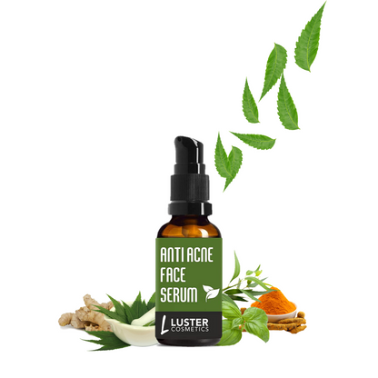 Luster Cosmetics Anti Acne Face Wash & Face Serum (Pack of 2-145ml)