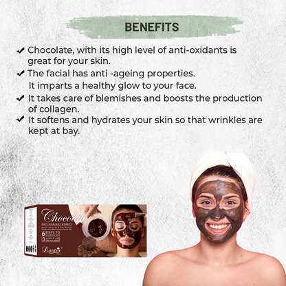 Luster Chocolate Anti-Ageing Therapy Facial Kit - 120ml
