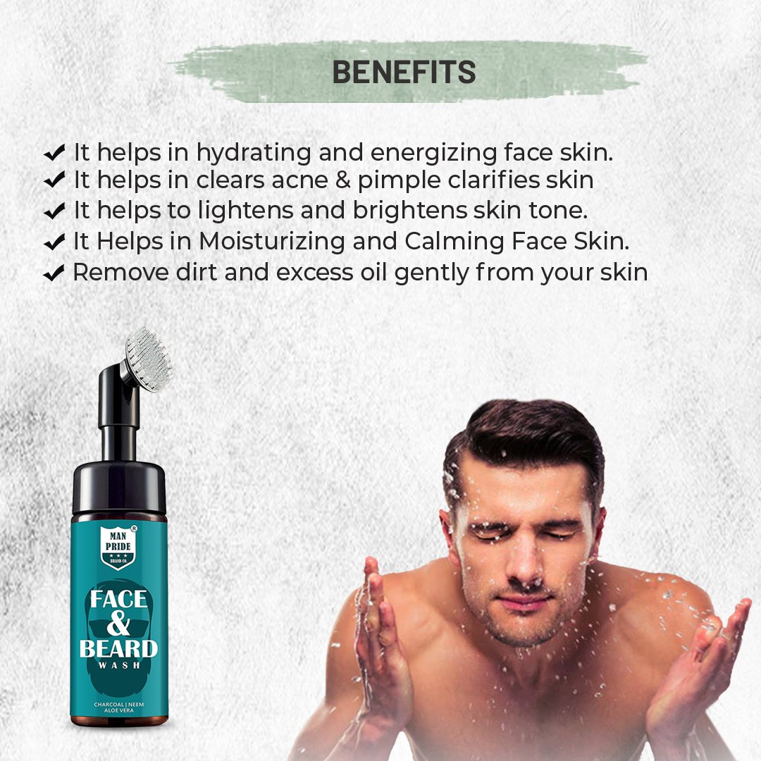 Beard shop face wash