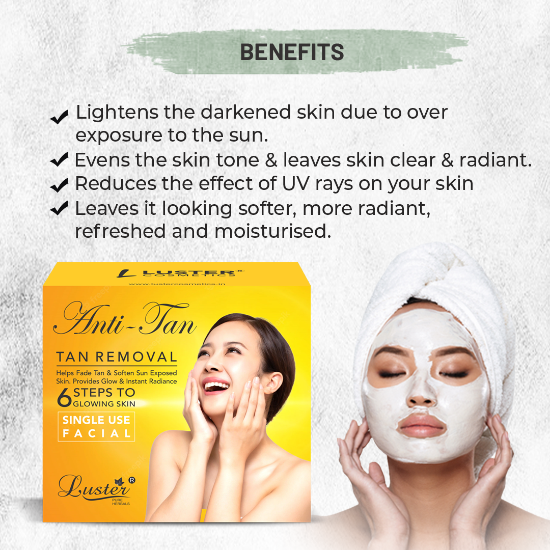 Luster Anti-Tan Soul Radiance Facial Kit - 320ml