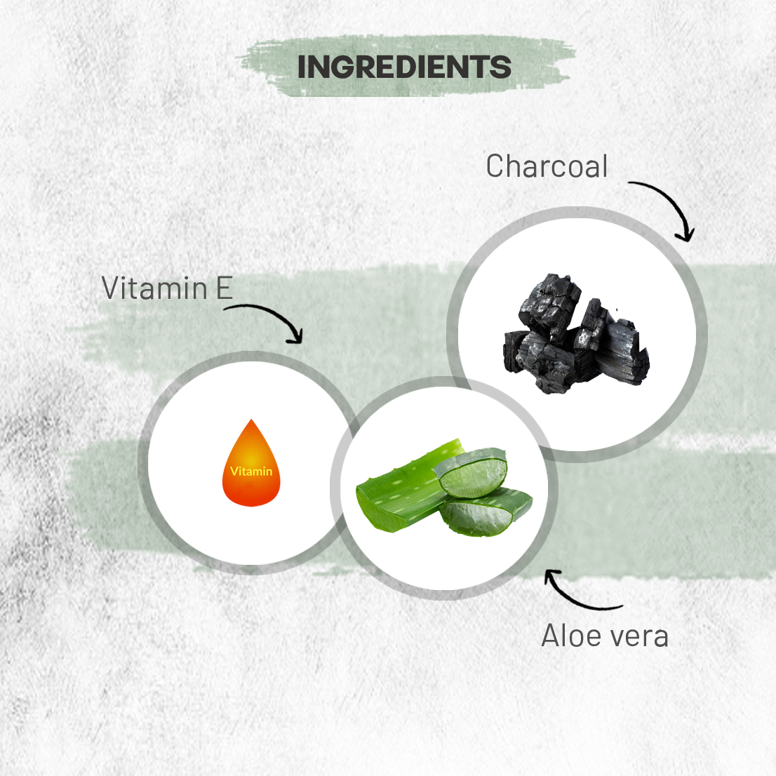 Luster Charcoal Face Pack for Helps Brighten & Glowing Skin - 500 ml