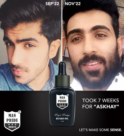Man Pride Brand Co. Royal Prestige Beard Oil - 30ml