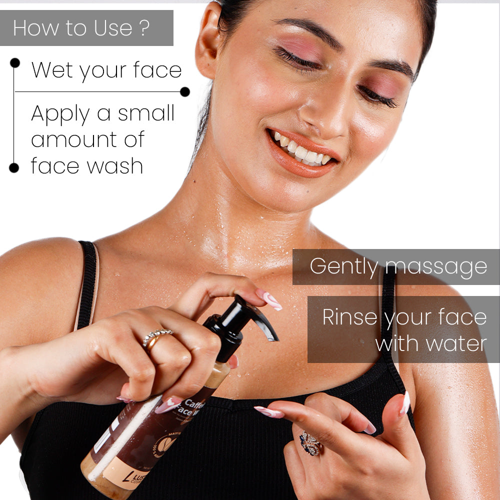 Luster Cosmetics Coffee Face Wash, 100ml