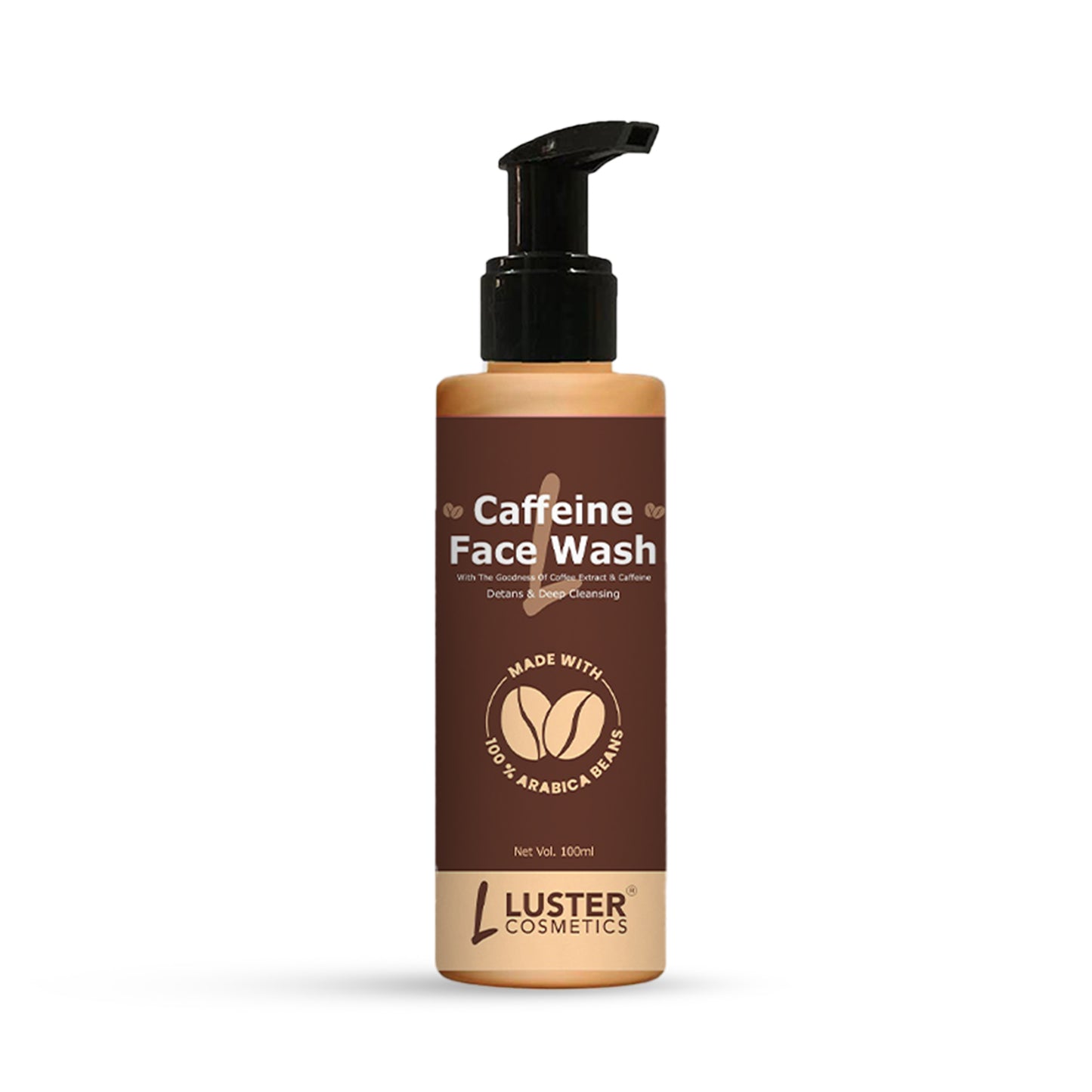 Luster Cosmetics Coffee Face Wash, 100ml