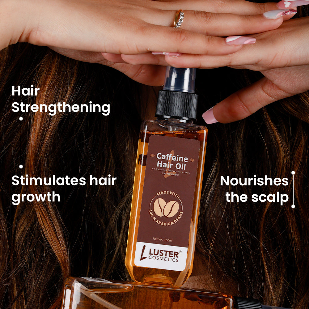 Luster Cosmetics Coffee Hair Oil, 100ml