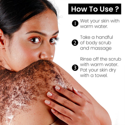 Luster Cosmetics Coffee Body Scrub, 100g