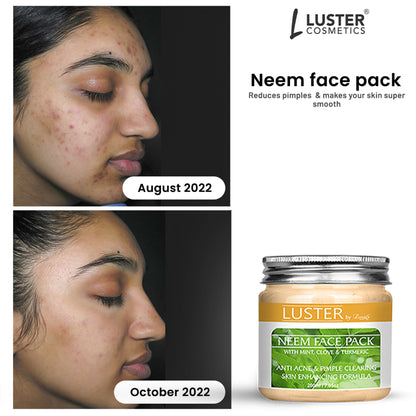 Luster Neem Face Pack - 200g