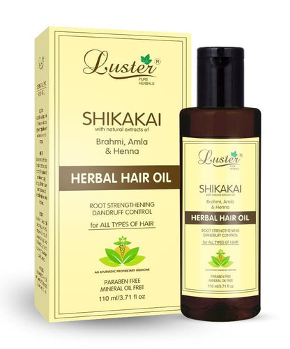 Luster Shikakai Herbal Hair Oil (Paraben & Mineral Oil Free)-110 ml.