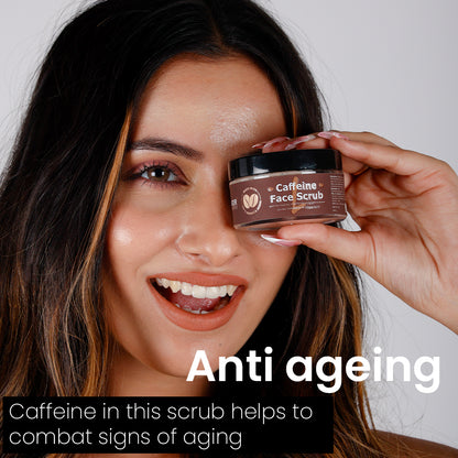 Luster Cosmetics Coffee Face Scrub, 60ml