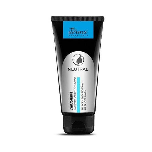 True Derma Essentials Activated Carbon (Charcoal) Soft Blackhead Removal Peel Off Mask-100 ml - Luster Cosmetics