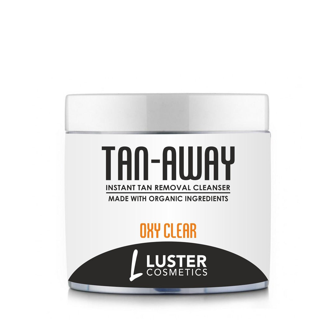 Luster Cosmetics TAN-AWAY Cleanser | Oxy Clear | Instant Tan Removal  | 100ml - Luster Cosmetics