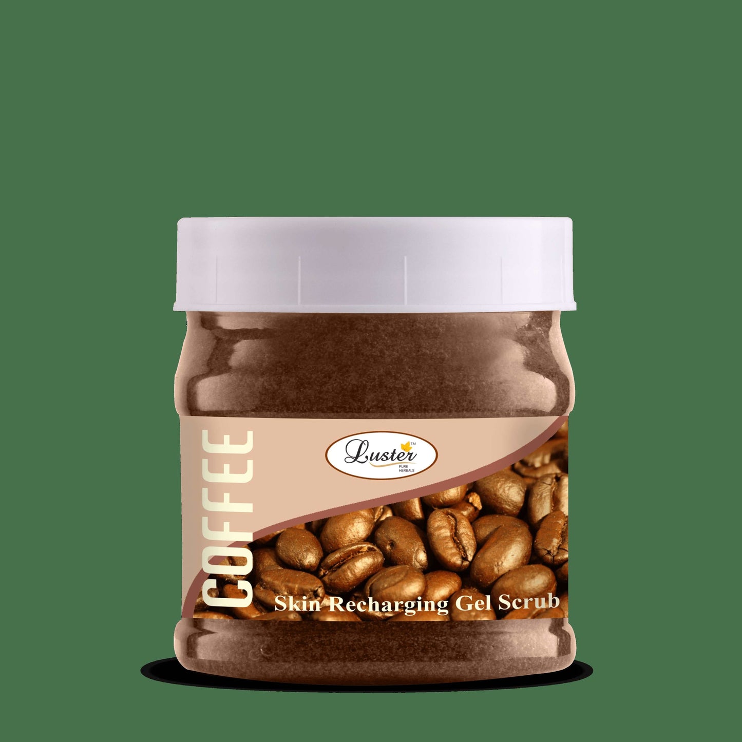 Luster Coffee Face & Body Gel Scrub (Paraben & Sulfate Free)-500 ml - Luster Cosmetics