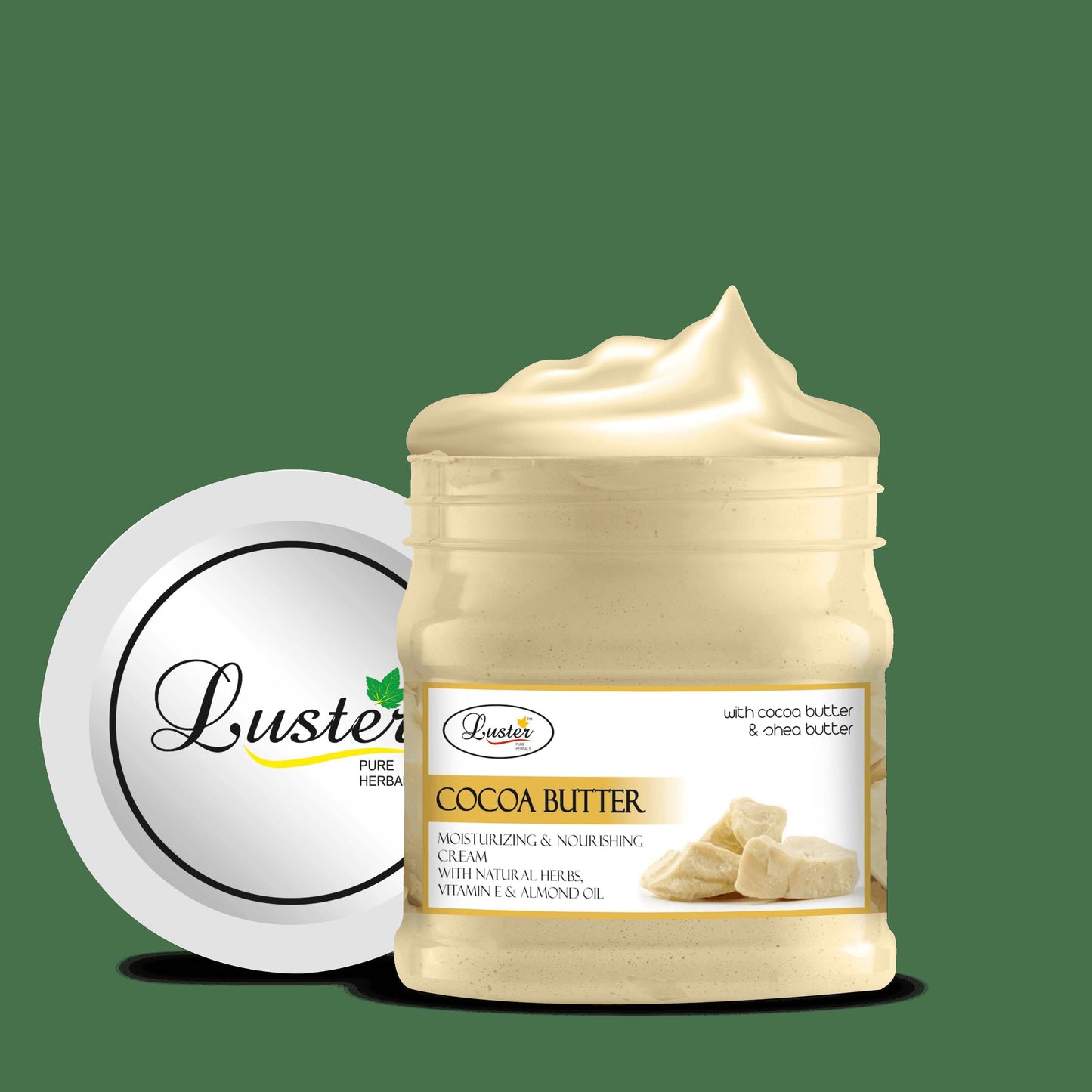 Luster Cocoa Butter Moisturizing & Nourishing Massage Cream (Paraben & Sulfate Free)-500ml - Luster Cosmetics