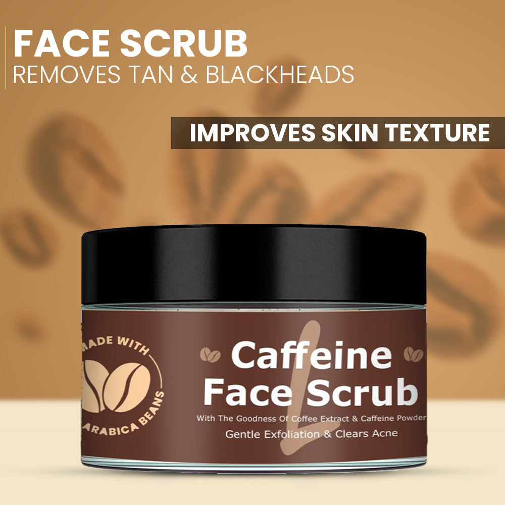 Luster Cosmetics Coffee Face Scrub, 60ml